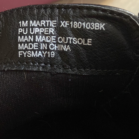 Black Boots with buckles and lace up. Girls sz 1. Style “Martie” by XOXO. - Picture 6 of 7